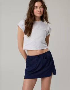 OFFLINE By Aerie Hiker Mini Skort Royal Navy