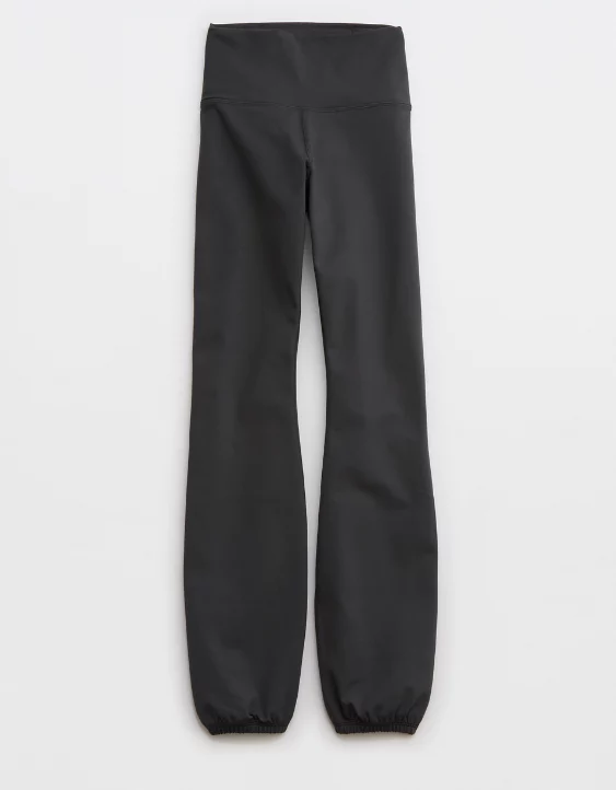 OFFLINE By Aerie The Hugger High Waisted Cinch Pant Smoked Gray - Image 3