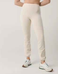 OFFLINE By Aerie The Hugger High Waisted Cinch Pant Cake Batter