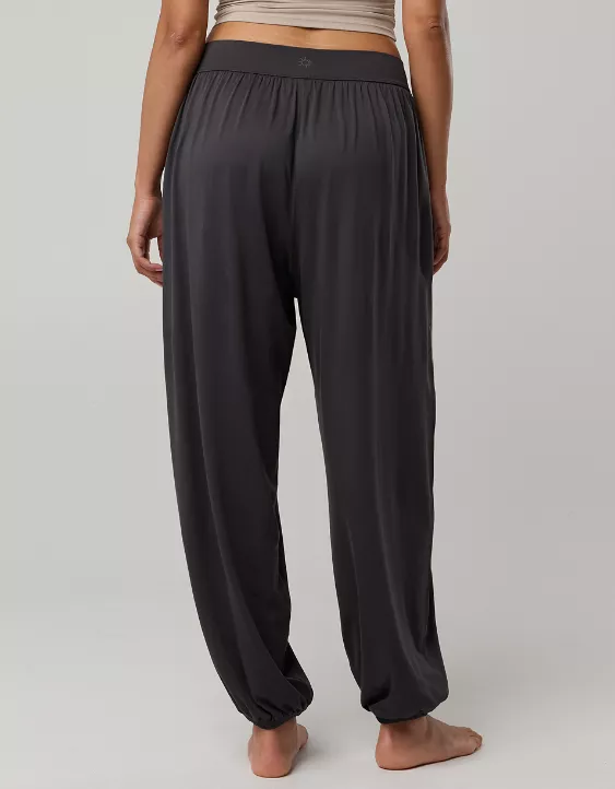 OFFLINE By Aerie The Hugger Go With The Flow Baggy Jogger Smoked Gray - Image 2
