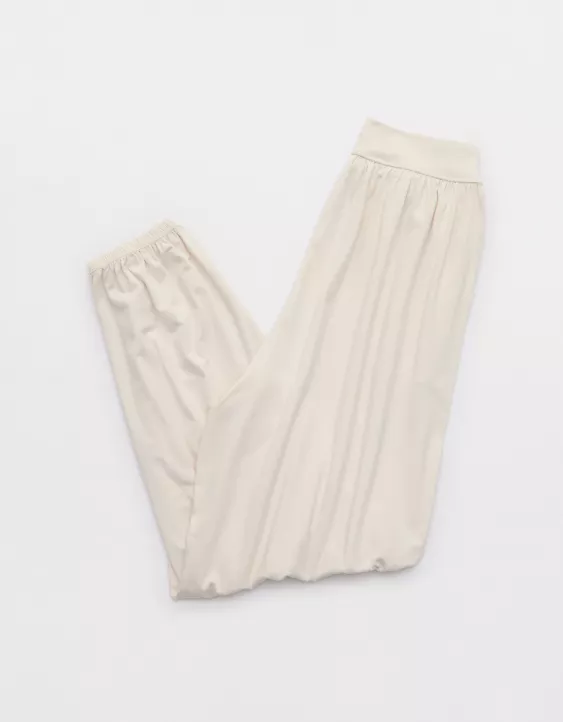 OFFLINE By Aerie The Hugger Go With The Flow Baggy Jogger Cake Batter - Image 4