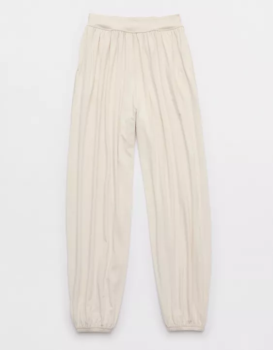 OFFLINE By Aerie The Hugger Go With The Flow Baggy Jogger Cake Batter - Image 3