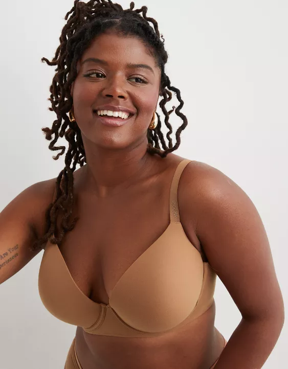 Aerie SMOOTHEZ Pull On Push Up Bra Horizon - Image 2