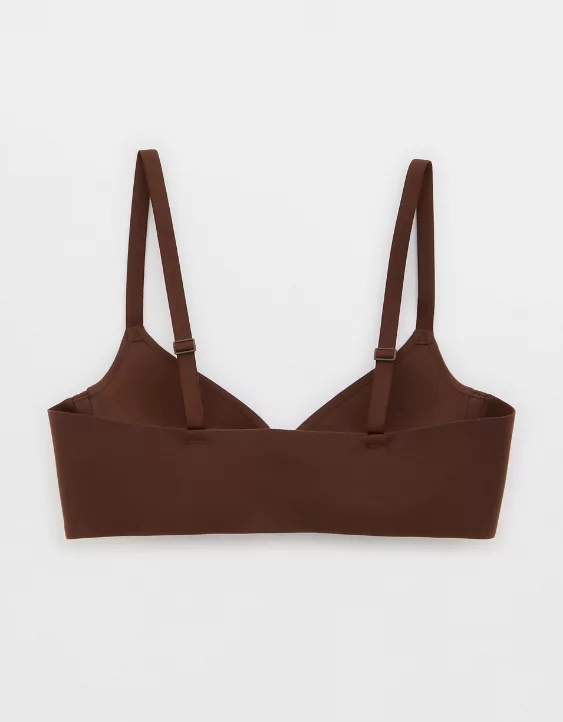 Aerie SMOOTHEZ Pull On Push Up Bra Canyon Sun - Image 4